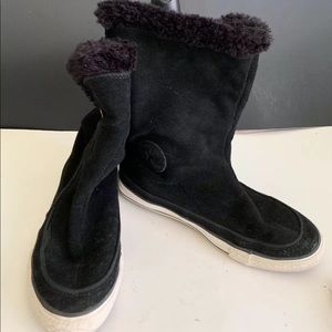 Juniors Converse All Star Suede Boots Size 3